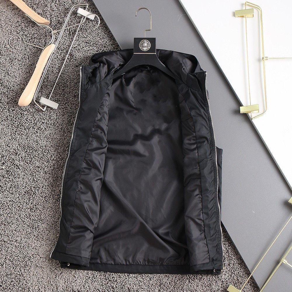 Prada Áo Khoác Không Tay Có Mũ Trùm Dáng Rộng Màu Trơn Thời Trang Xuân Thu 2023