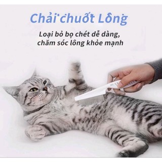 LƯỢC CHẢI VE RẬN CHO CHÓ MÈO