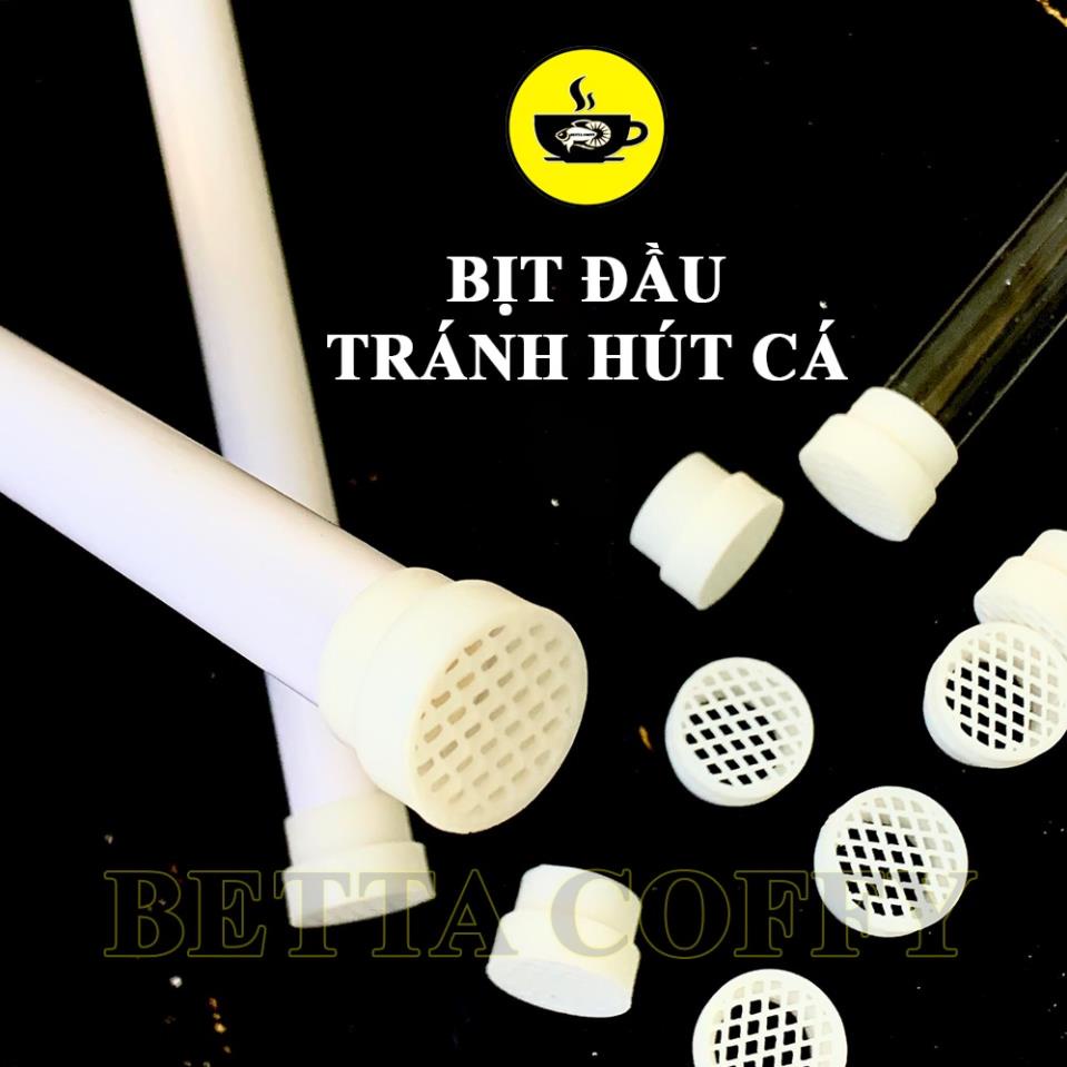 Ống bơm airlift, bơm nước bể cá bằng khí oxy, tự chế lọc vi sinh