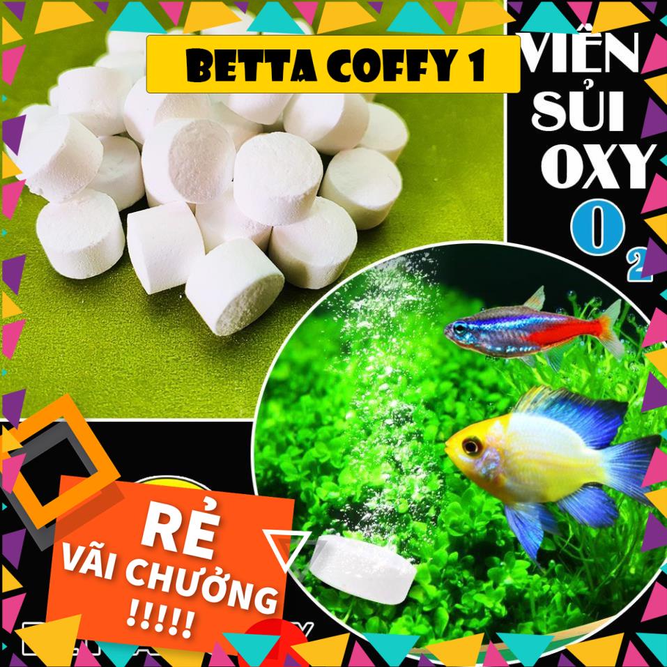 🌨 Oxy Viên Sủi Đậm Đặc - Cung Cấp O2 cho Cá 🐟