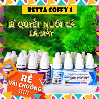 🌼 vi sinh - đường ruột + nấm cho hồ cá ✅ betta coffy ☕️