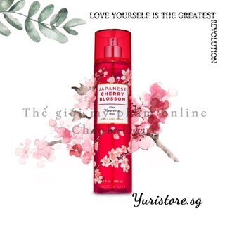 🆈🆄🆁🅸 - Xịt Thơm Bath & Body Works Japanese Cherry Blossom 256ml (FULLSIZE)