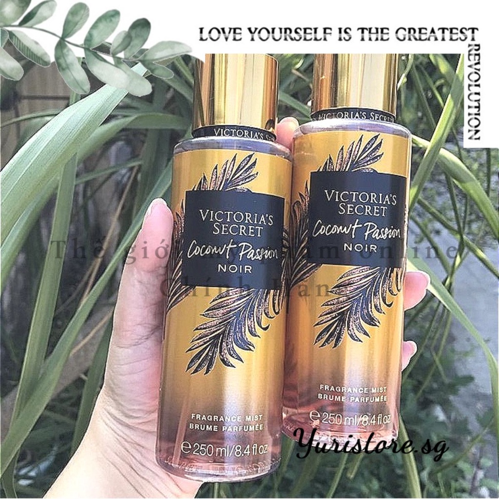 🆈🆄🆁🅸 - Xịt Thơm Body Victoria’s Secret Coconut Passion Noir