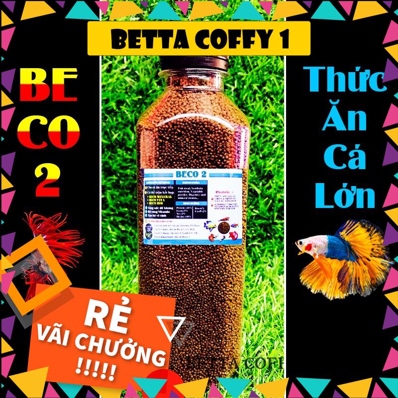 Cám BECO 2 - Thức ăn cho cá lớn - Betta, cá vàng...