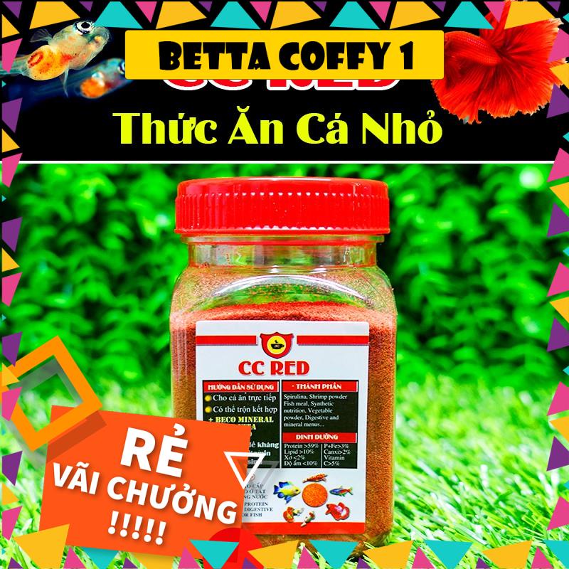 Thức ăn Cao Cấp dành cho 7 Màu, Betta và nhiều loại cá khác | CC RED 50G