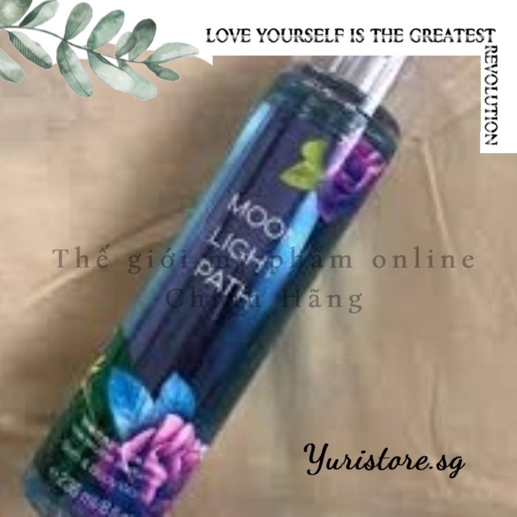 🆈🆄🆁🅸 - Xịt Thơm Nước Hoa Bath & Body Works - Moon Light Path Diamond Mist (236ml)