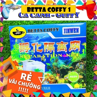 🧺 Lồng Đẻ Vải Nhỏ Lớn cho cá cảnh - Cá Bảy Màu, Guppy ☕️ BETTA COFFY