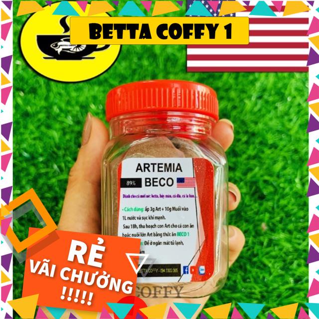 🦐 Artemia Mỹ Loại 1 - Thức ăn cho cá con mới nở 🐣