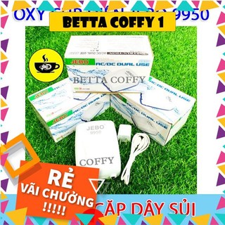 Máy Sủi Oxy Tích Điện Jebo 9950 - Cúp Điện cũng có Oxi