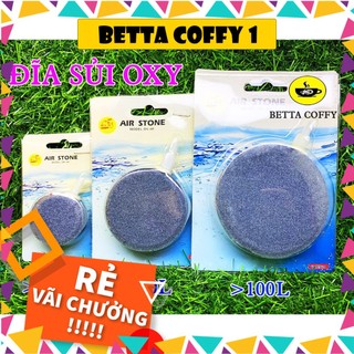 🎇 Sủi Oxy đĩa siêu mịn đường kính 40-60-80 mm cho hồ cá cảnh AIR STONE