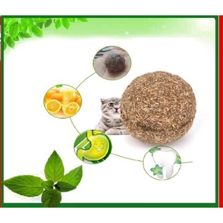 ĐỒ CHƠI BÓNG CỎ BẠC HÀ CAT NIP CHO MÈO