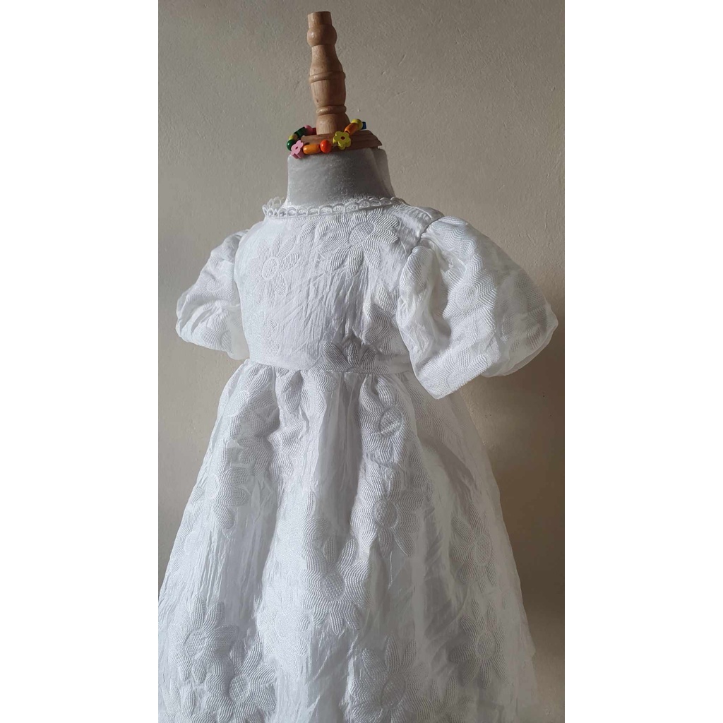 ⭐VÁY TRẮNG BỒNG CHO BÉ GÁI KIỂU NƠ LƯNG⭐