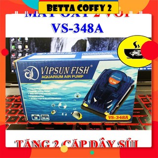 ❄️ Máy bơm oxy hồ cá VIPSUN FISH VS 🍂 Tặng Kèm Dây + Sủi oxy