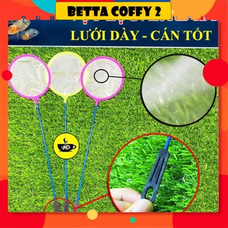 🏓 Vợt Lọc Artemia Loại 2 - Lưới dày hơn - Cán Nhỏ Hơn - BETTA COFFY
