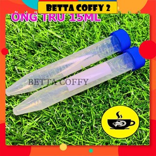 🍧 Ống trữ Artemia 15ml 🐠 Nắp màu Xanh hoặc Cam