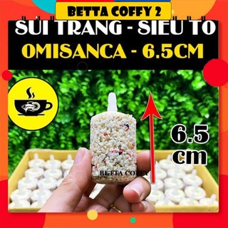 💣 Viên Sủi Oxi Siêu To 6.5CM OMISANCA - MÀU TRẮNG