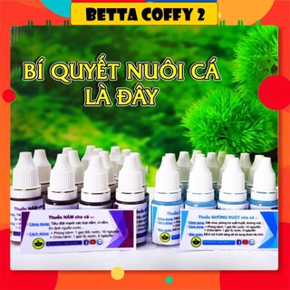 🌼 Vi Sinh - Đường Ruột + Nấm cho hồ cá ✅ BETTA COFFY ☕️