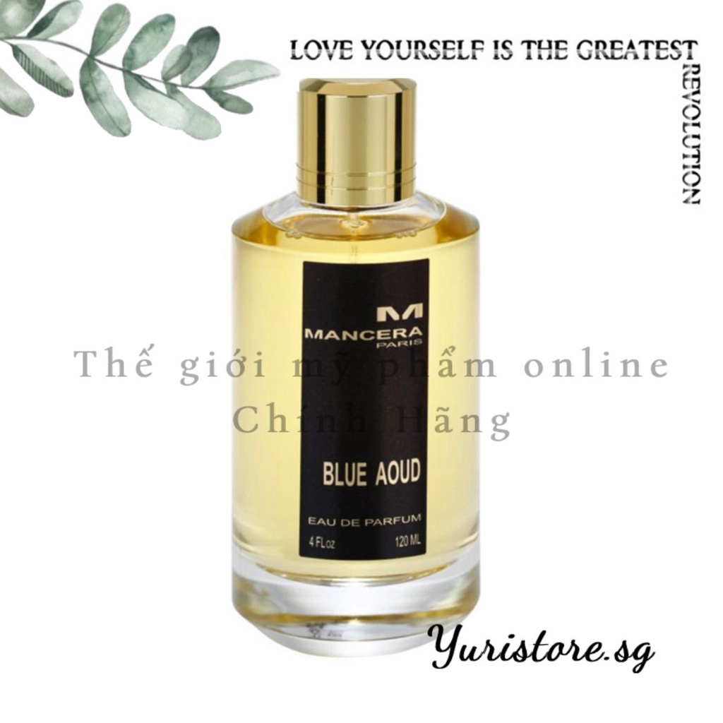 🆈🆄🆁🅸 - Nước hoa dùng thử Mancera Blue Aoud EDP 10ml/20ml