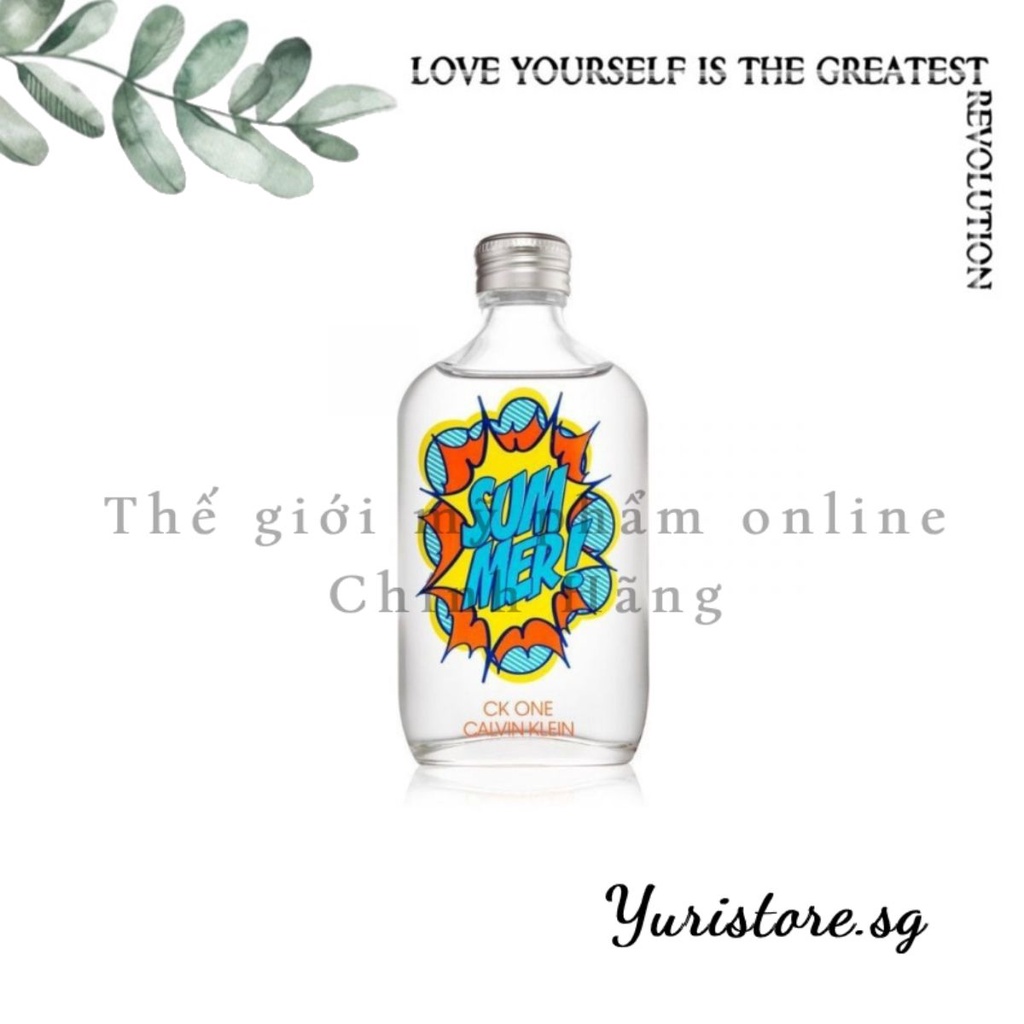 🆈🆄🆁🅸 - Nước hoa CK One Summer Bomz White 2019 Test 10ml/20ml