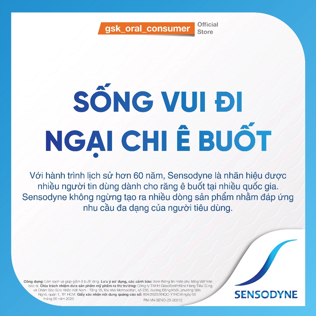 Kem đánh răng SENSODYNE Multi Care 160g giúp giảm ê buốt hiệu quả và giúp nướu chắc khỏe