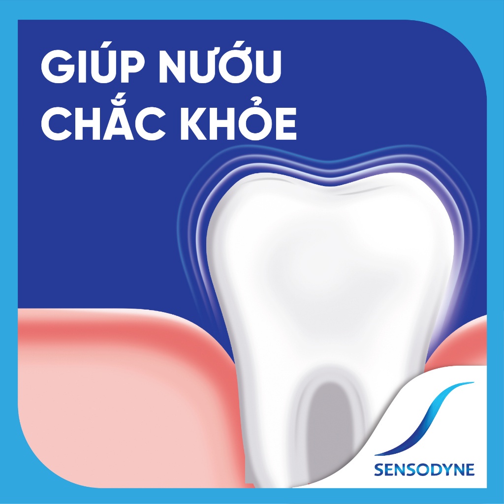 Bộ 3 Kem đánh răng SENSODYNE Deep Clean 100g giúp giảm ê buốt hiệu quả, sạch sâu cho hơi thở thơm mát