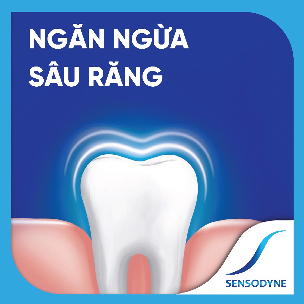 Bộ 3 Kem đánh răng SENSODYNE Gentle Whitening 160g giúp giảm ê buốt hiệu quả và làm trắng răng tự nhiên