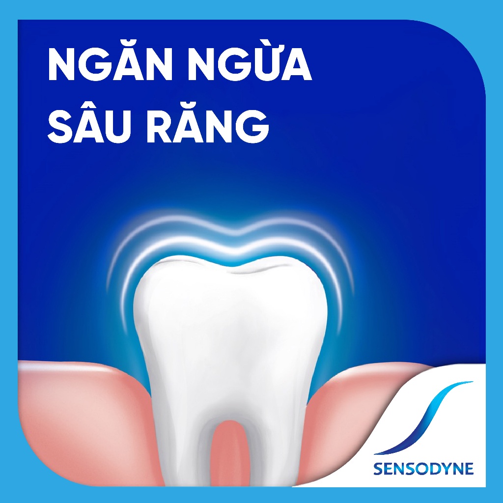 Kem đánh răng SENSODYNE Cool Gel 160g giúp giảm ê buốt hiệu quả với hương bạc hà mát lạnh