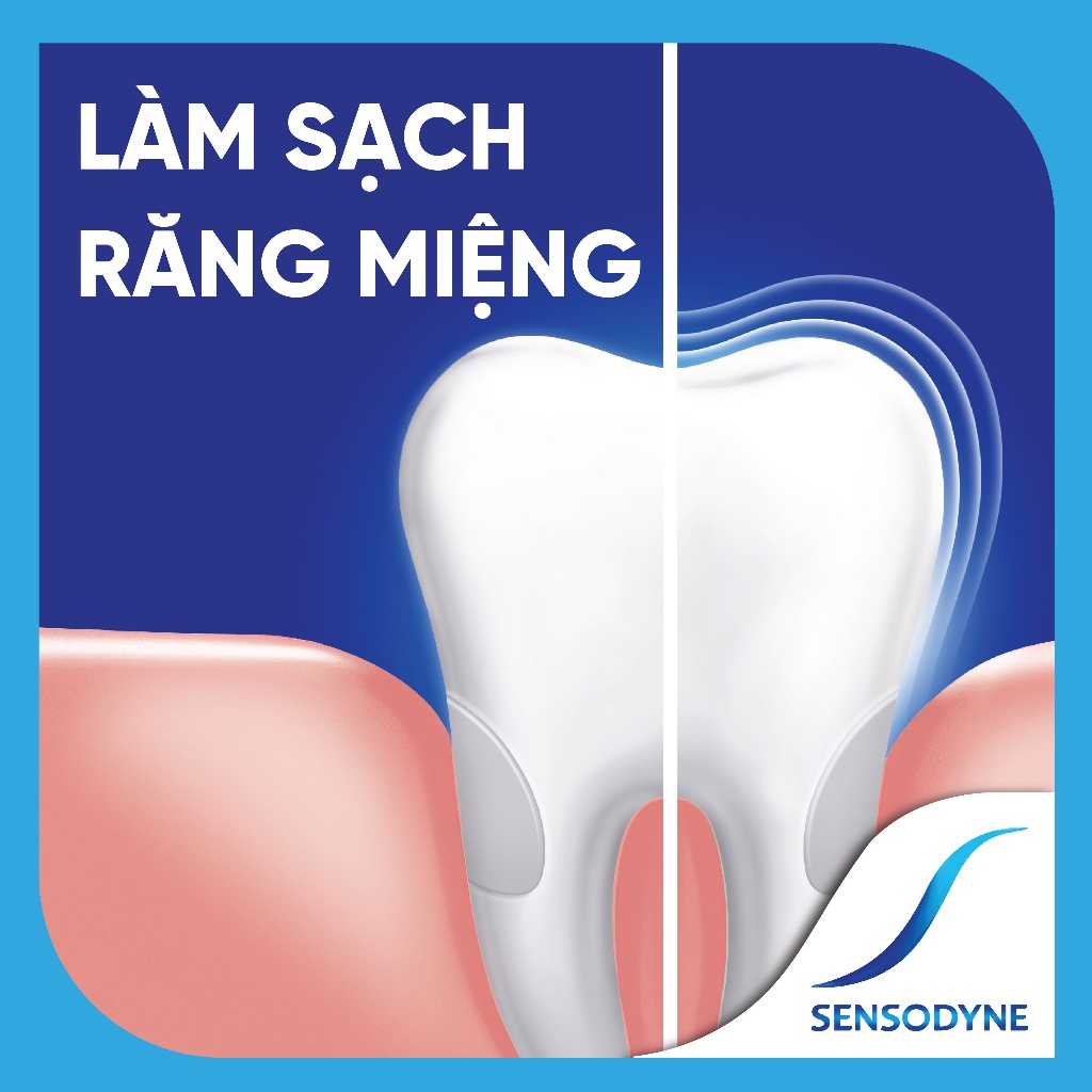 Bộ 3 Kem đánh răng SENSODYNE Repair & Protect Deep Repair Whitening 100g phục hồi, bảo vệ răng ê buốt và làm trắng răng