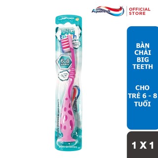 Bàn chải đánh răng Aquafresh Big Teeth - dành cho trẻ từ 6-8 tuổi