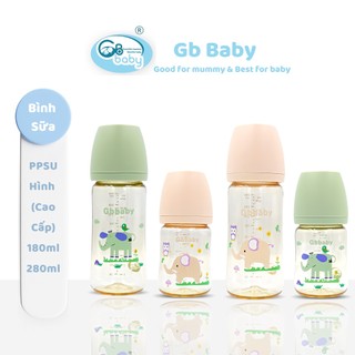 Bình sữa gb baby ppsu hàn quốc 180ml, 280ml - gian hàng chính hãng