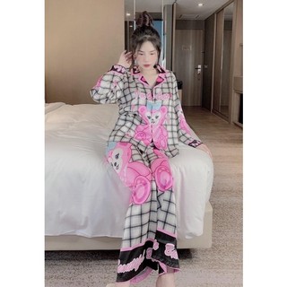 PYJAMA LỤA XƯỚC ÁNH KIM MỀM MỊN SIÊU SANG