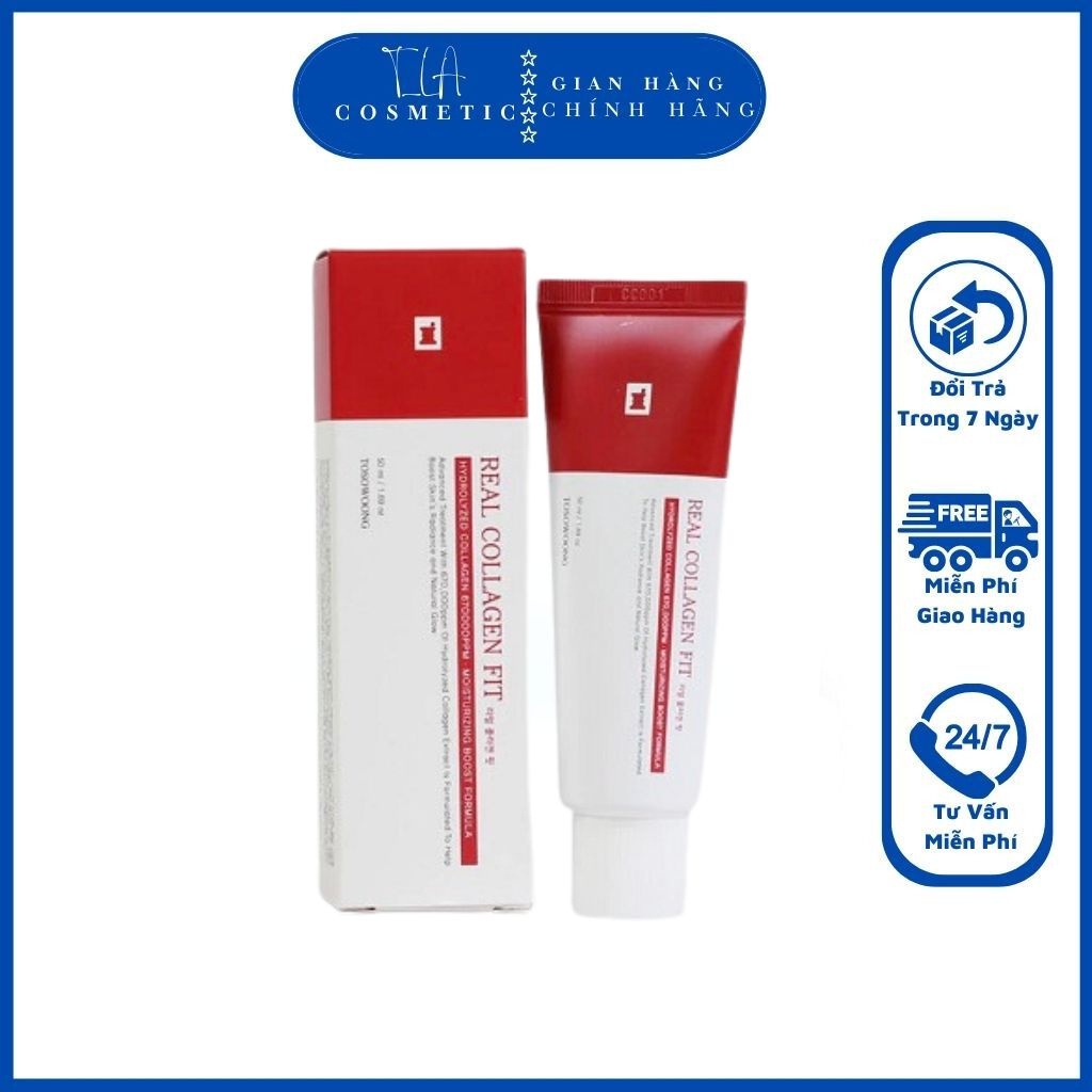 Peel Collagen nano căng bóng, Real collagen fit Hàn Quốc 50ml. Giúp da trắng sáng, Căng bóng