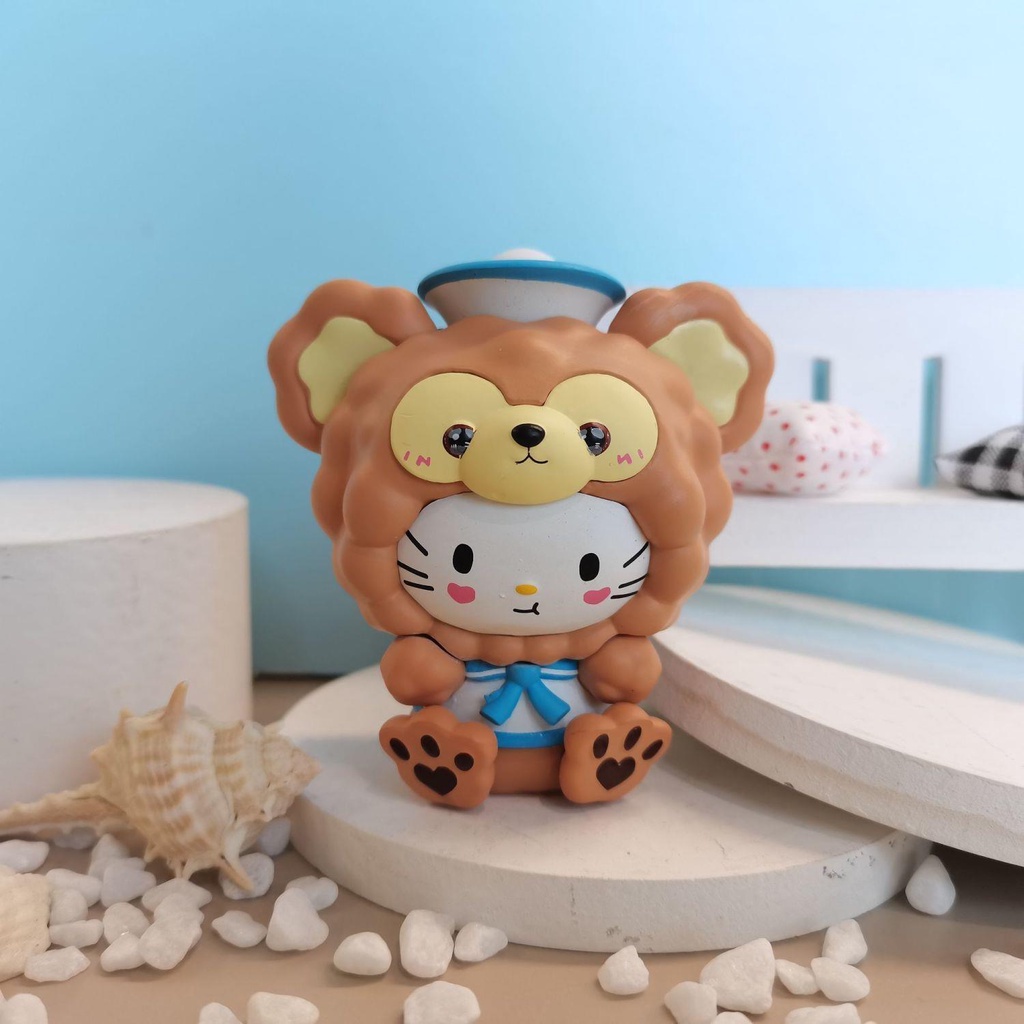 SANRIO Kuromi Đồ trang trí Nhân Vật Phim Hoạt Hình Sesame Street Đáng Yêu