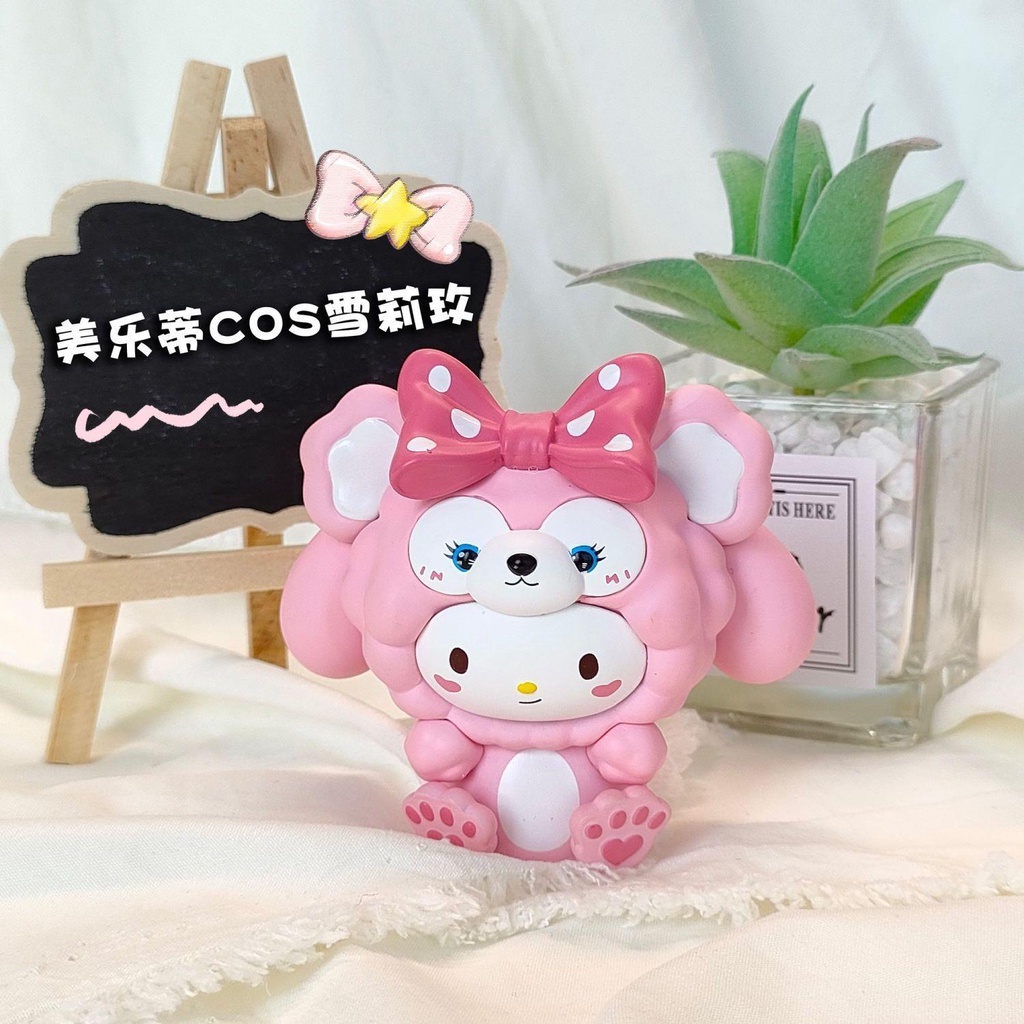 SANRIO Kuromi Đồ trang trí Nhân Vật Phim Hoạt Hình Sesame Street Đáng Yêu