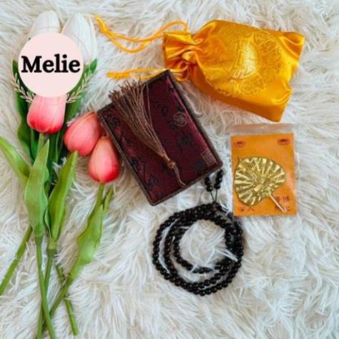 Vòng tay trầm hương 6 LI Set vòng đeo tay phong thủy chuỗi 108 hạt trầm hương, tặng kèm hộp gỗ lá bồ đề may mắn, tài lộc