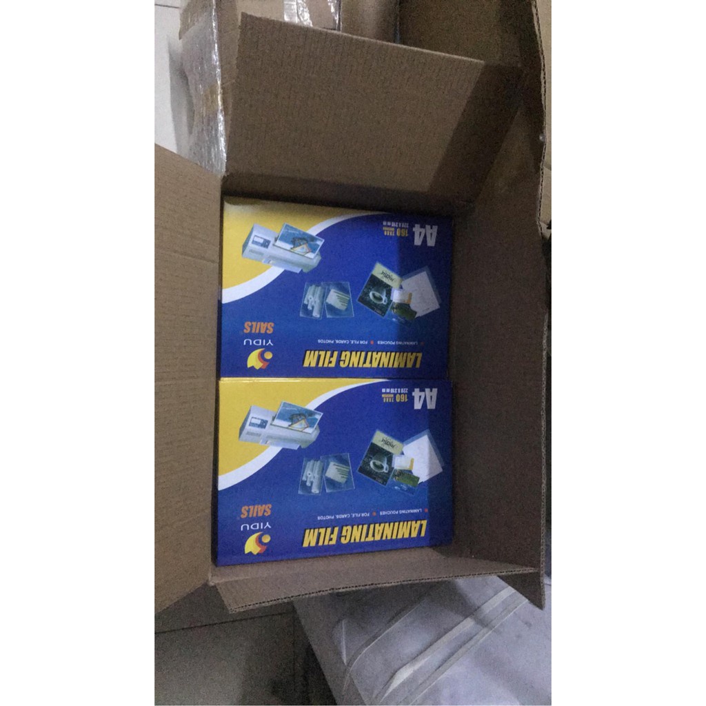 Màn Ép Plastic 100 tờ A4 và A3  cỡ 55 mic và 80 mic