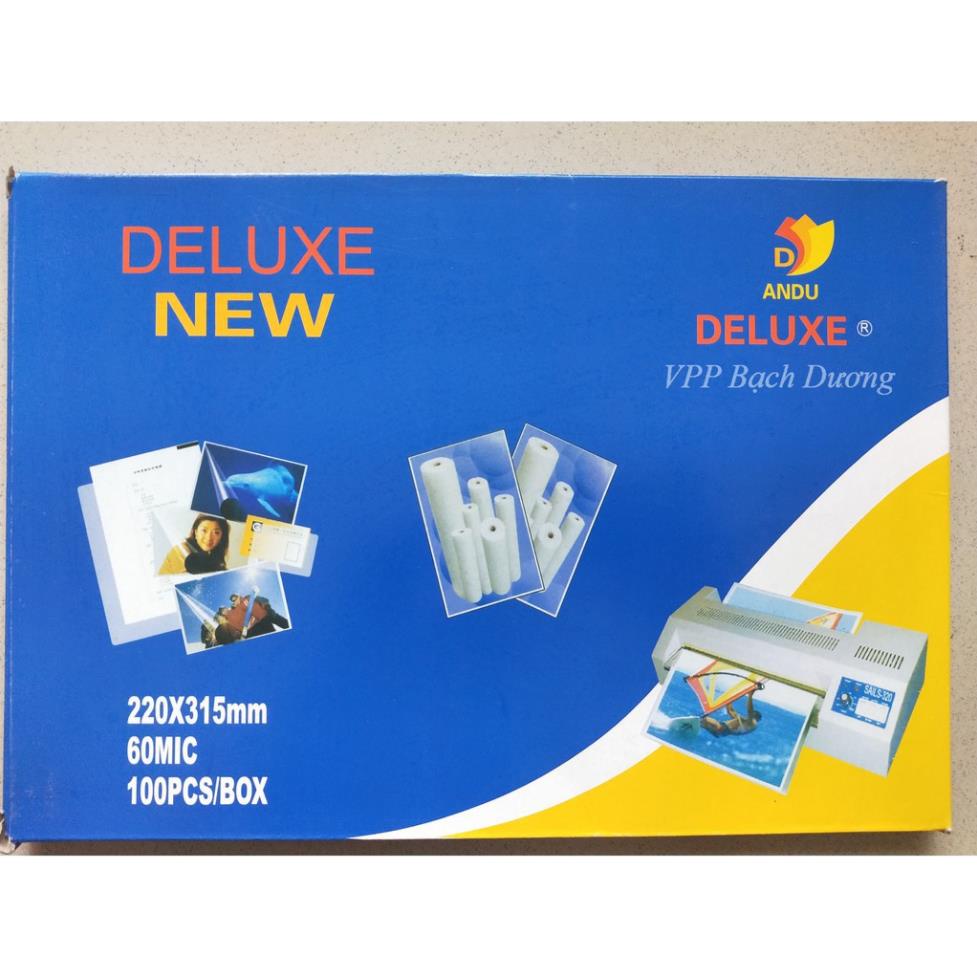 Màn Ép Plastic 100 tờ A4 và A3  cỡ 55 mic và 80 mic