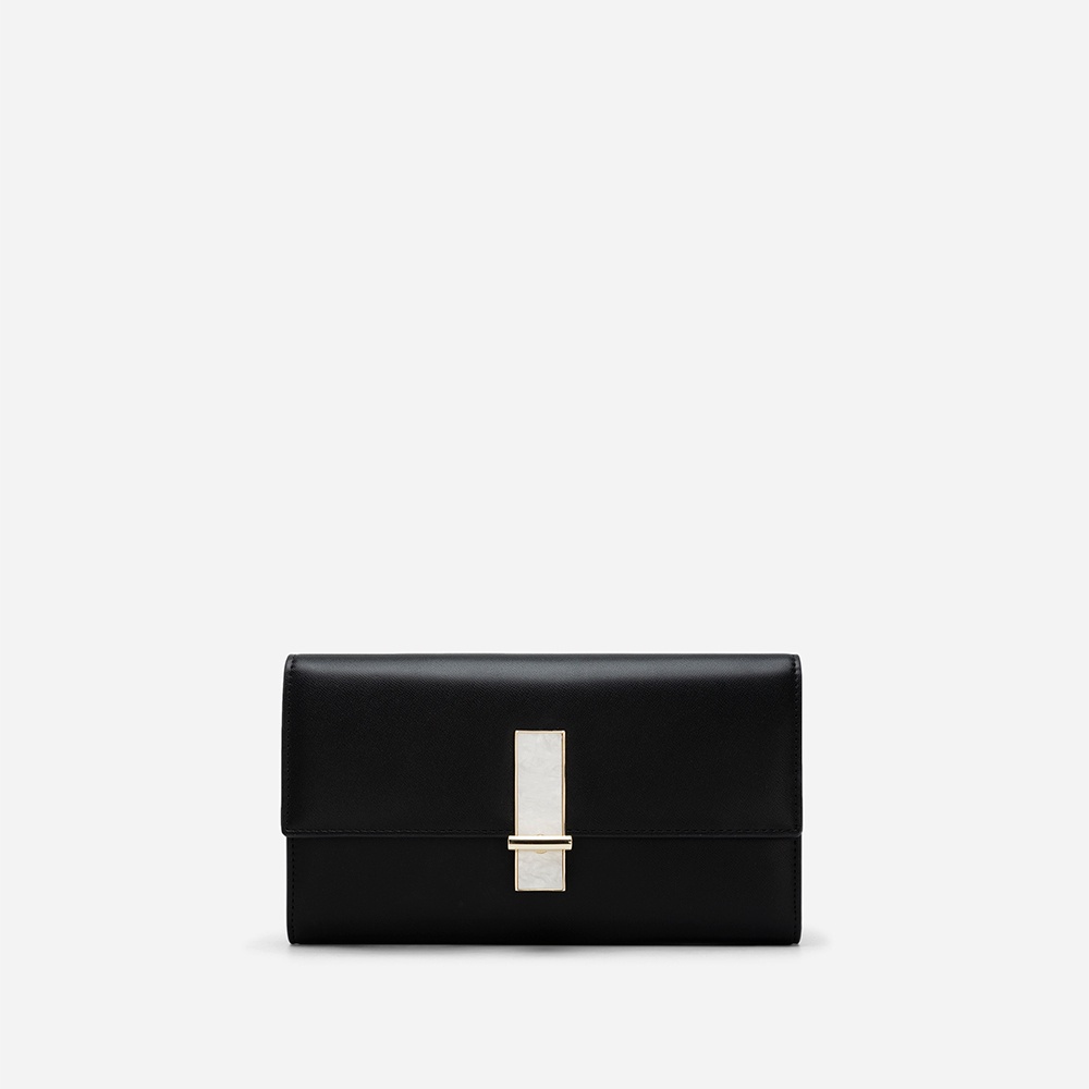 Vasscara Ví Cầm Tay Nhấn Khóa Vân Đá - CLU 0115