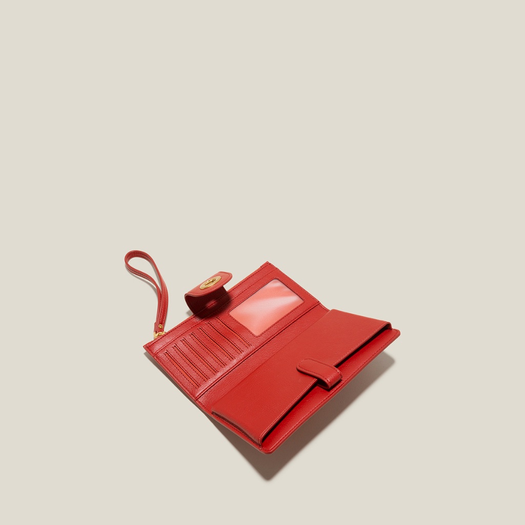 Ví Gập Cầm Tay Khóa Gài - WAL 0266