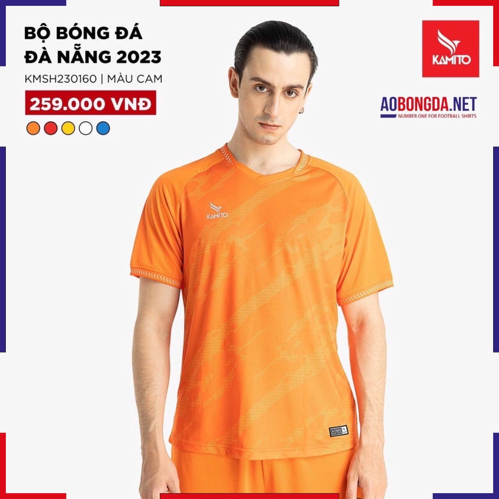 Bộ Quần Áo Đá Bóng Kamito Đà nẵng 2023, Bộ Đồ Thể Thao Chính Hãng Chất Liệu Thấm hút mồ hôi