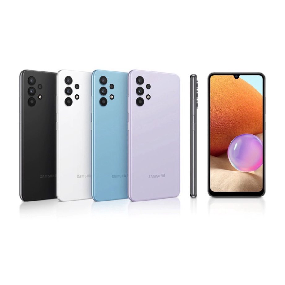 Điện thoại Samsung Galaxy A32  pin 5000mAh chip Mediatek Helio G80 màu xanh dương - Máy Fullbox BH 6 tháng