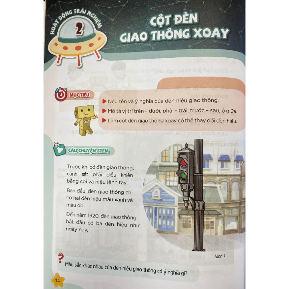 Sách học sinh - Giáo dục STEM - Hành trình sáng tạo lớp 1 (SHS)