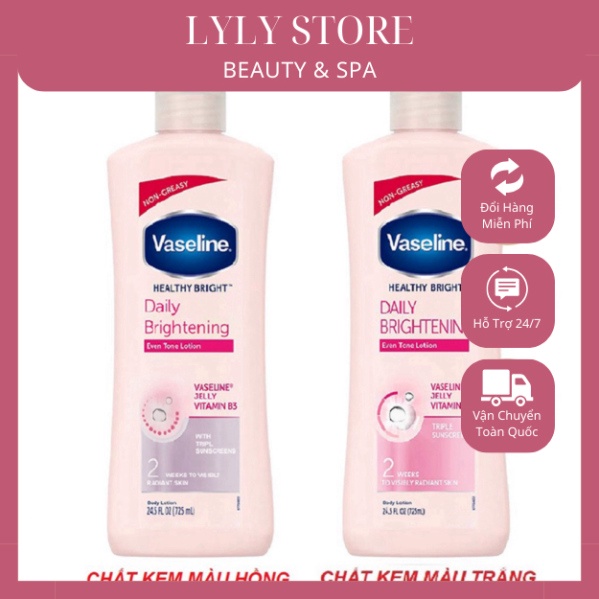 [SALE]  Sữa Dưỡng Thể Vaseline Mỹ Healthy Bright Daily Brightening - 725ml - Lyly Store