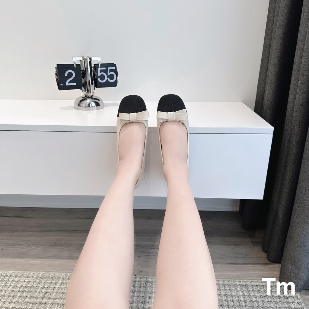Giày nơ mẫu mới Size 35-39 fullbox