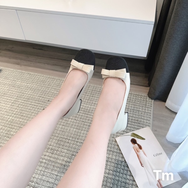 Giày nơ mẫu mới Size 35-39 fullbox