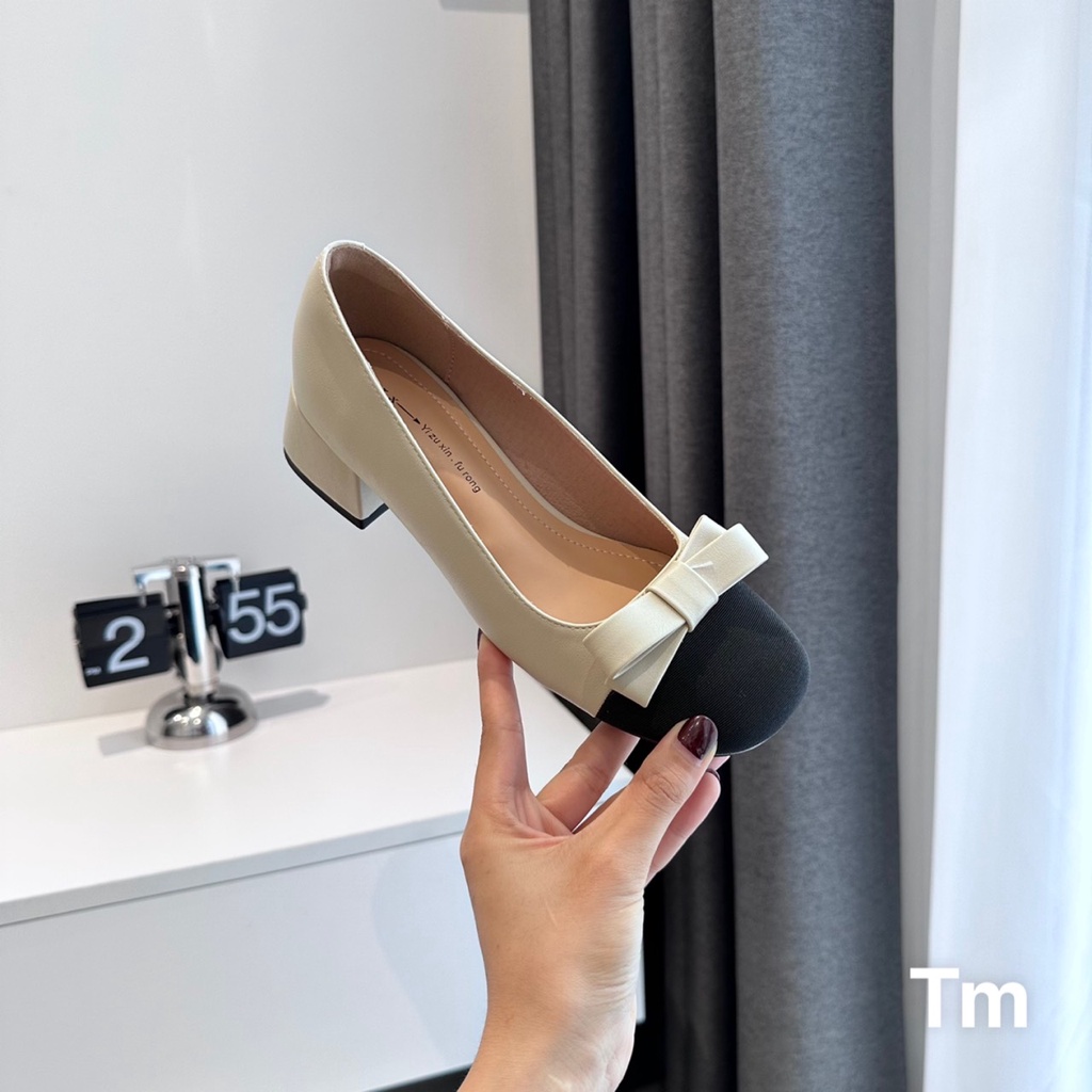 Giày nơ mẫu mới Size 35-39 fullbox