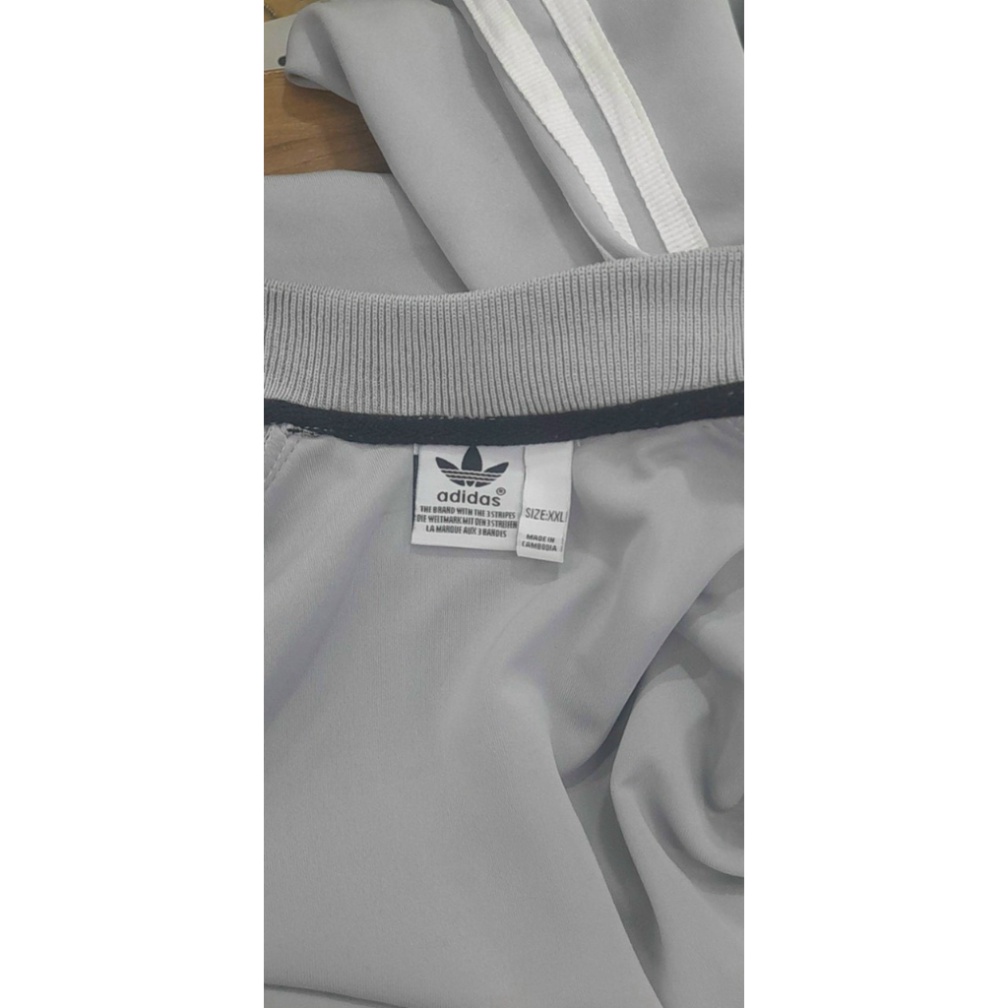 Áo khoác 2 lớp thể thao nam nữ thêu chữ , ADD 3 sọc chất co dãn tốt thời trang