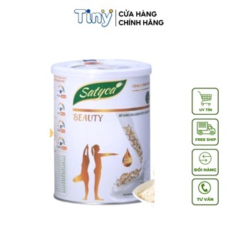 Sữa hạt ,sữa yến mạch dinh dưỡng Satyca  bổ sung protein tăng cường vitamin và khoáng chất cho mọi đối tượng hộp 410gr