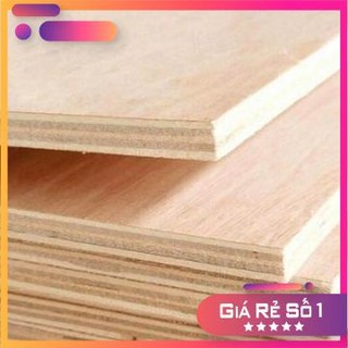 Tấm gỗ, ván ép 8 mm (nhiều kích thước) đẹp 2 mặt, chắc chắn phù hợp làm mặt bàn, cắt cnc, trang trí nội thất