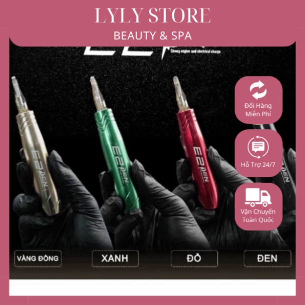 [SALE]  Máy Pen E2 Mini - Phun Mày Môi Thẩm Mỹ Tạo Hình Tatto - Lyly Store